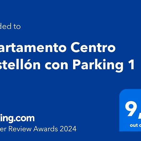 Apartamento Centro Castellon Con Parking 1 Castellón de la Plana Exterior foto