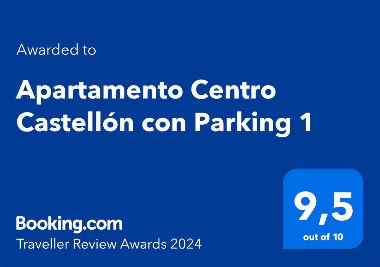 Apartamento Centro Castellon Con Parking 1 Castellón de la Plana Exterior foto